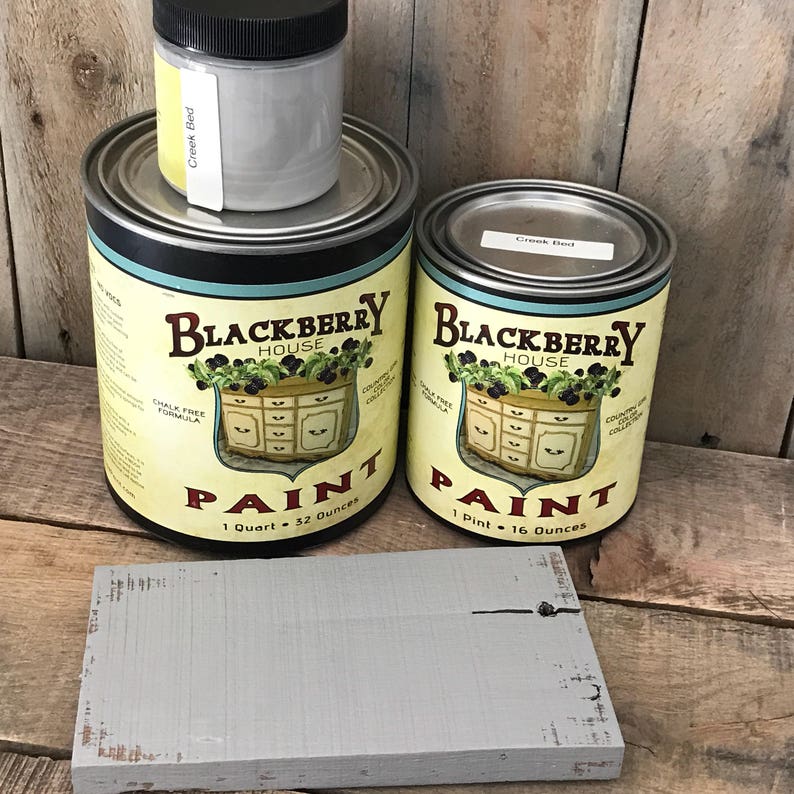 Creek Bed Perfect Gray Paint Blackberry House Home Decor Furniture