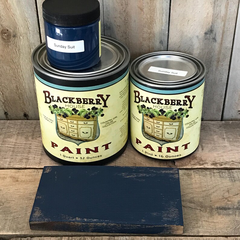 Sunday Suit Navy Blue Paint Blackberry House Home Decor Furniture