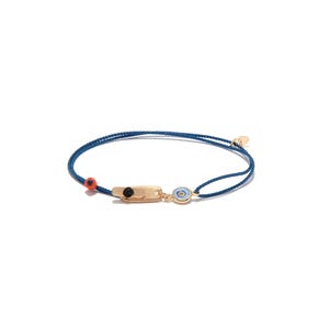 Pulsera unisex Truelove 6, diseño de joyería artesanal, plata de ley 925 y bronce