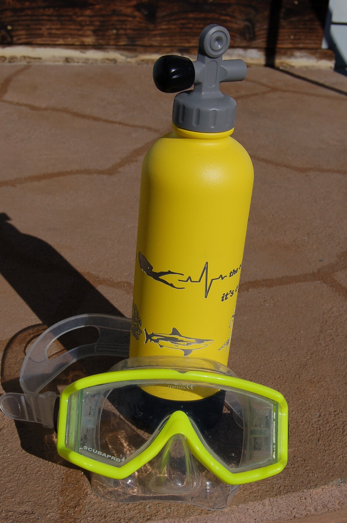 Personalized scuba diver water bottle. 304 stainless steel Etsy