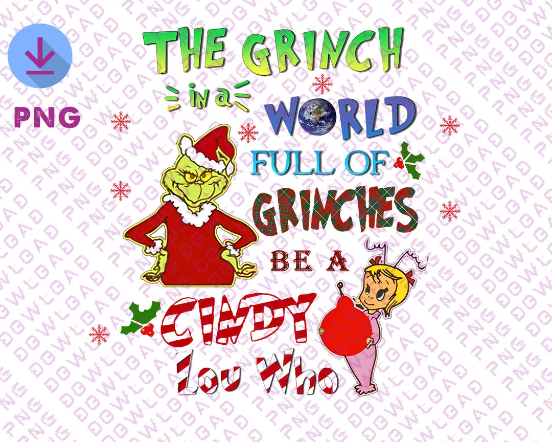 Cindy Lou Who Wall and Art Print DOWLOAD - Etsy