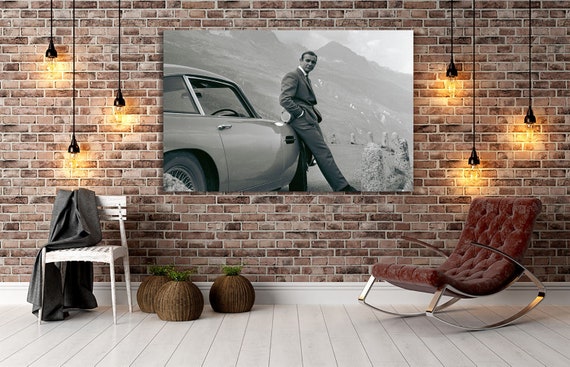 ASTON MARTIN DB10 JAMES BOND 007 CAR Canvas Wall Art Print Various Sizes