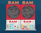 Toronto City Landmarks Series #2 - Sam The Record Man