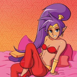 Shantae Pinup, A4 Print - Gaming - Cute