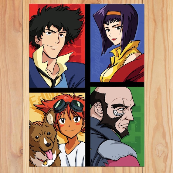 Cowboy Bebop Print | A4 Size - Etsy