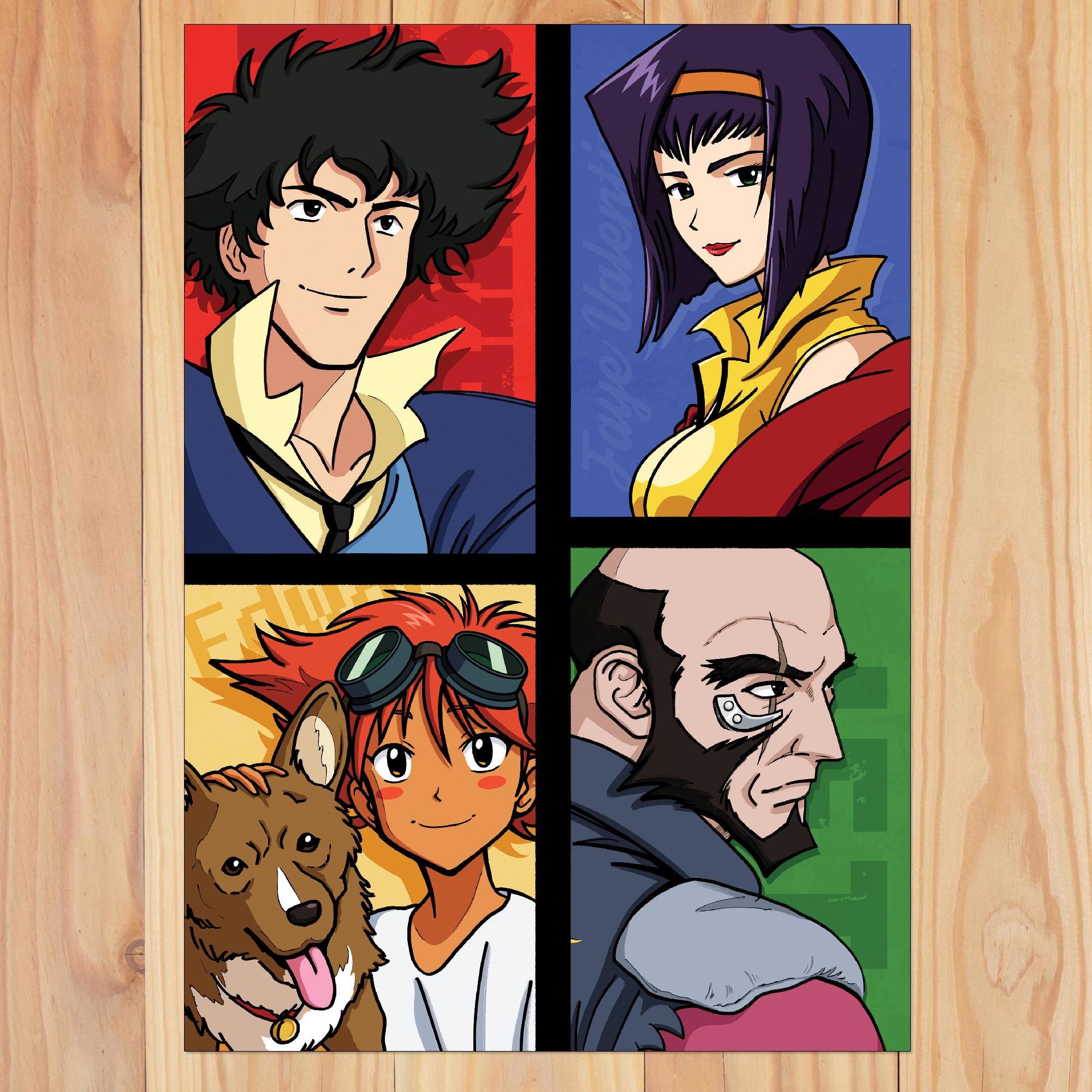 Cowboy Bebop Print | A4 Size - Etsy