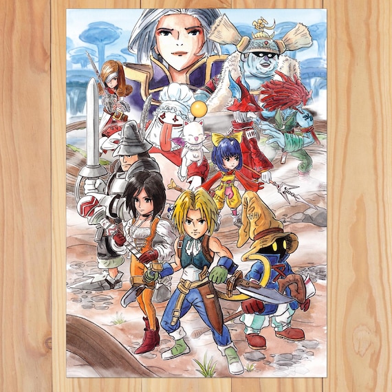 Final Fantasy IX Print | A4 Size - Etsy
