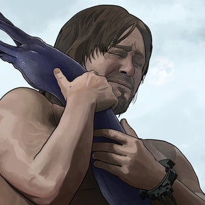 Death Stranding, Gaming A4 Print, Mashups