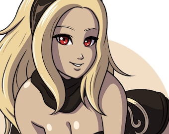 Gravity Rush Fanart Print: Kat, Glossy A5 Gaming Art