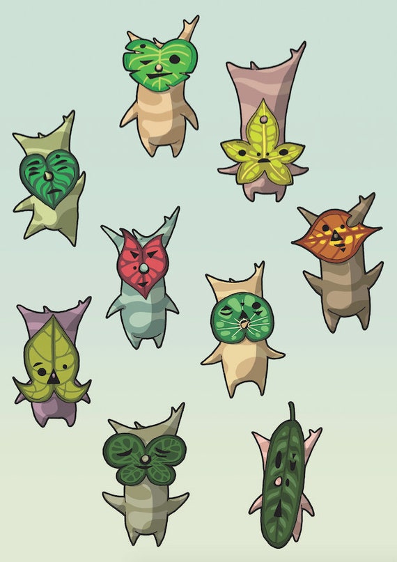 Koroks, Zelda Print | A4 Size - Etsy