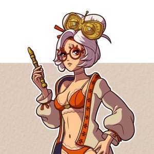 Purah Pin-Up A5 Print | Lingerie Alt