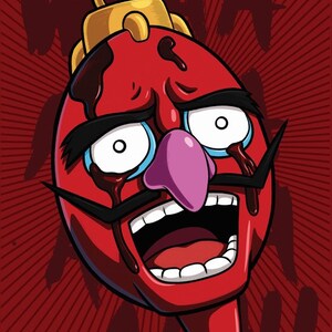 Wahelit, Double-Sided A5 Print | Berserk, Mashup, Waluigi, Cursed, Behelit