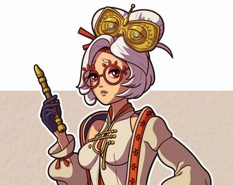 Purah A5 Print | Zelda Tears of the Kingdom