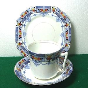 Art Deco  Standard  China  Teacup Saucer and Side Plate