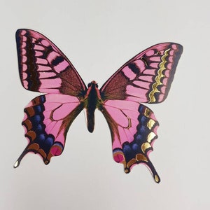 Gold foil planner pagemarker|Gold foil butterfly pagemarker|eclp pagemarker
