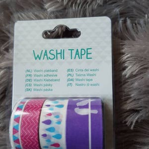 Fita Washi/Aura Estelle/Bullet Journaling/Conjunto Washi