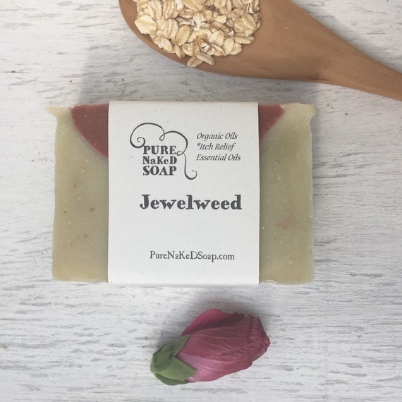 Items similar to Organic soap Jewelweed Bar Soap All Natural Soap