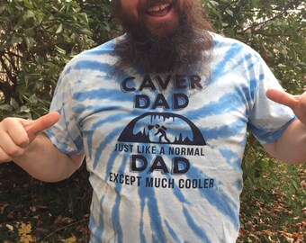 Caver Dad T-shirt in Various Colors