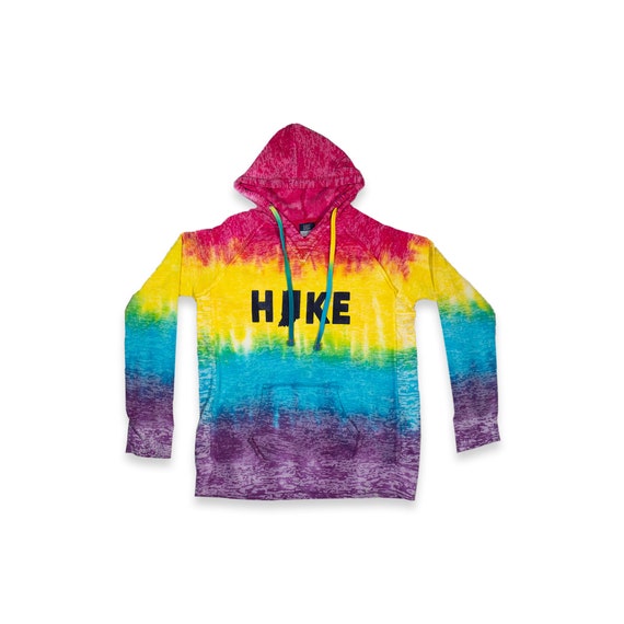 Ladies tie sale dye hoodie