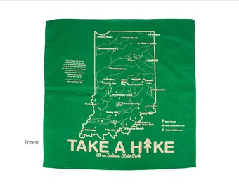 Indiana State Parks Bandanas