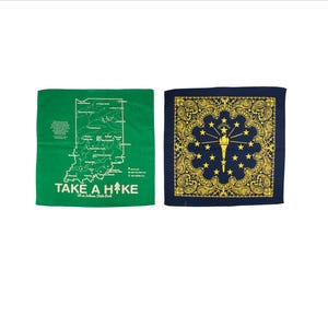 Indiana State Parks Bandanas