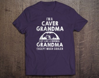 Caver Grandma T-shirt in Various Colors