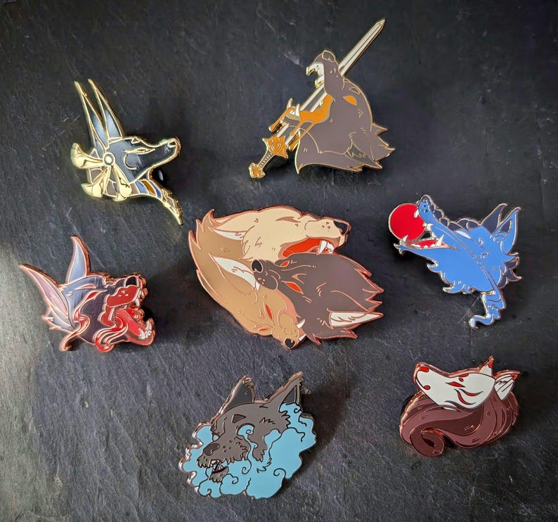 Anubis - Hard Enamel Pin image 3