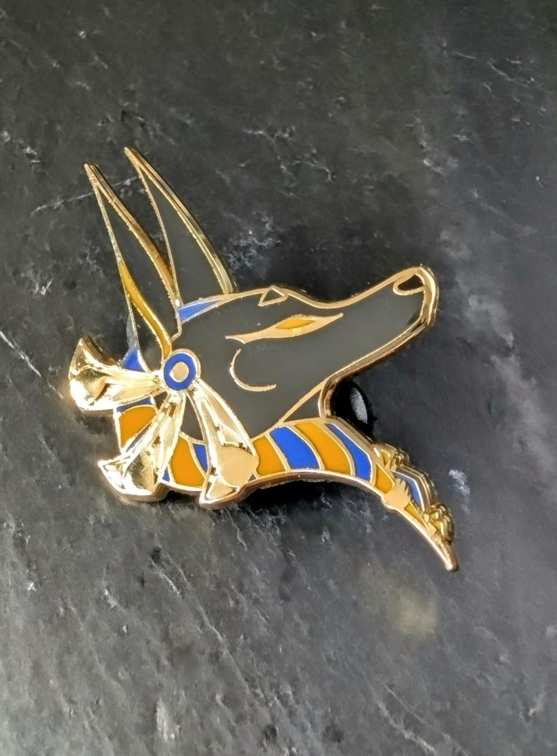 Anubis - Hard Enamel Pin image 1