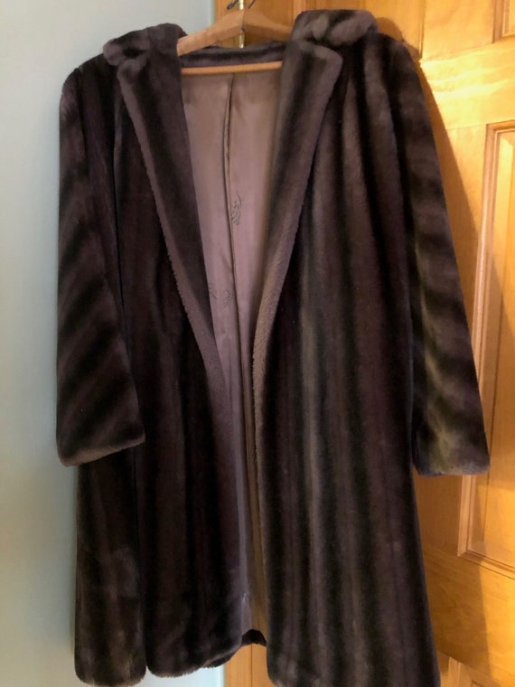 Vintage Faux Fur Coat