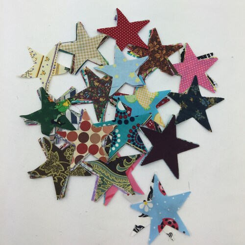 BUTTERFLIES Die Cut Prefused Quilt Fabric Appliques Bright Etsy