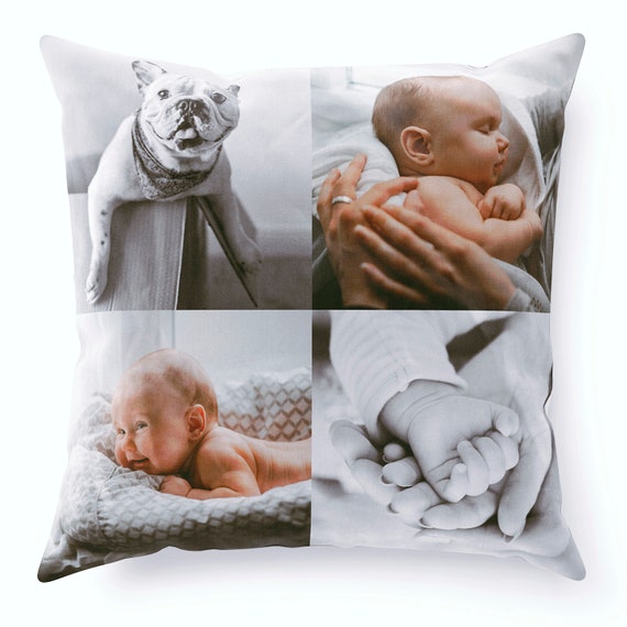 personalised double sided cushion