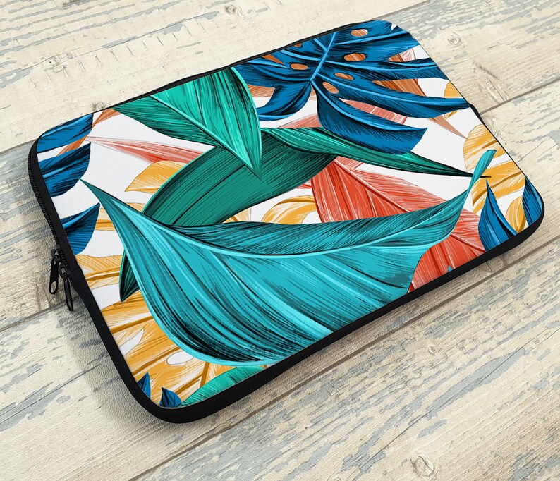 Tropical Laptop Sleeve Laptop Case Device Sleeve Laptop Etsy