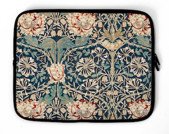 William Morris Honeysuckle Laptop case, laptop sleeve, laptop bag, Fits ALL Laptops 13" 14" 15" 16" 17"