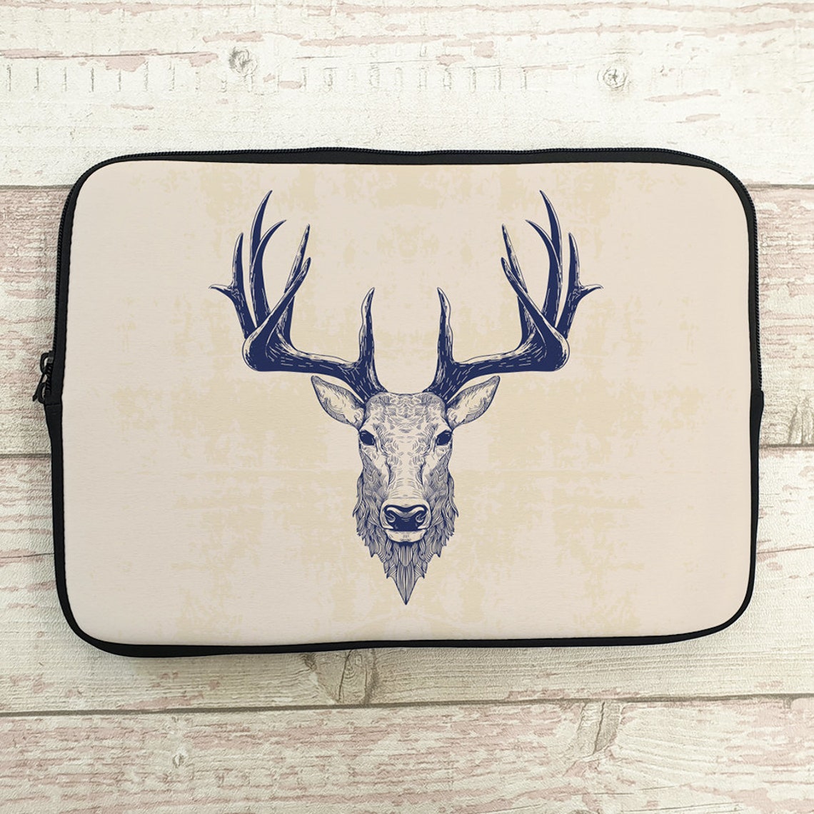 Deer Stag Head Antlers Laptop Sleeve laptop case laptop Etsy