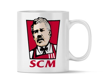 Tasse de repas chinois succulente - C'est la tasse ICONIC du manifeste de la démocratie | Mec drôle | Mug en céramique Charles Dozsa Meme