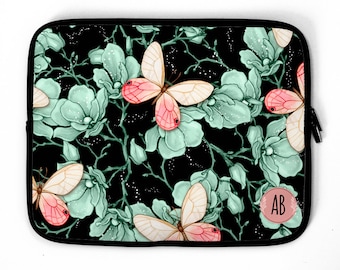 Hummingbird Bird and Butterfly Flower Blossom Floral Laptop Case 14 Inch Carrying Case with Strap Hummingbird Bird and Butterfly Flower Blossom Floral Laptop Case 14 Inch Carrying Case with Strap