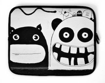 Gekritzel Laptoptasche, Laptophülle, Hülle, Laptoptasche, MacBook, iPad, PASSEND FÜR ALLE LAPTOP
