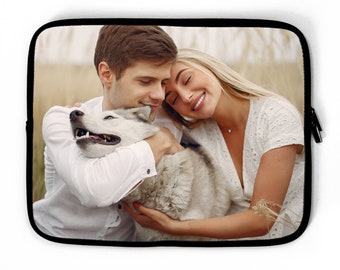 Personalised Image Laptop Sleeve, printed laptop case, device sleeve, laptop bag - use any picture