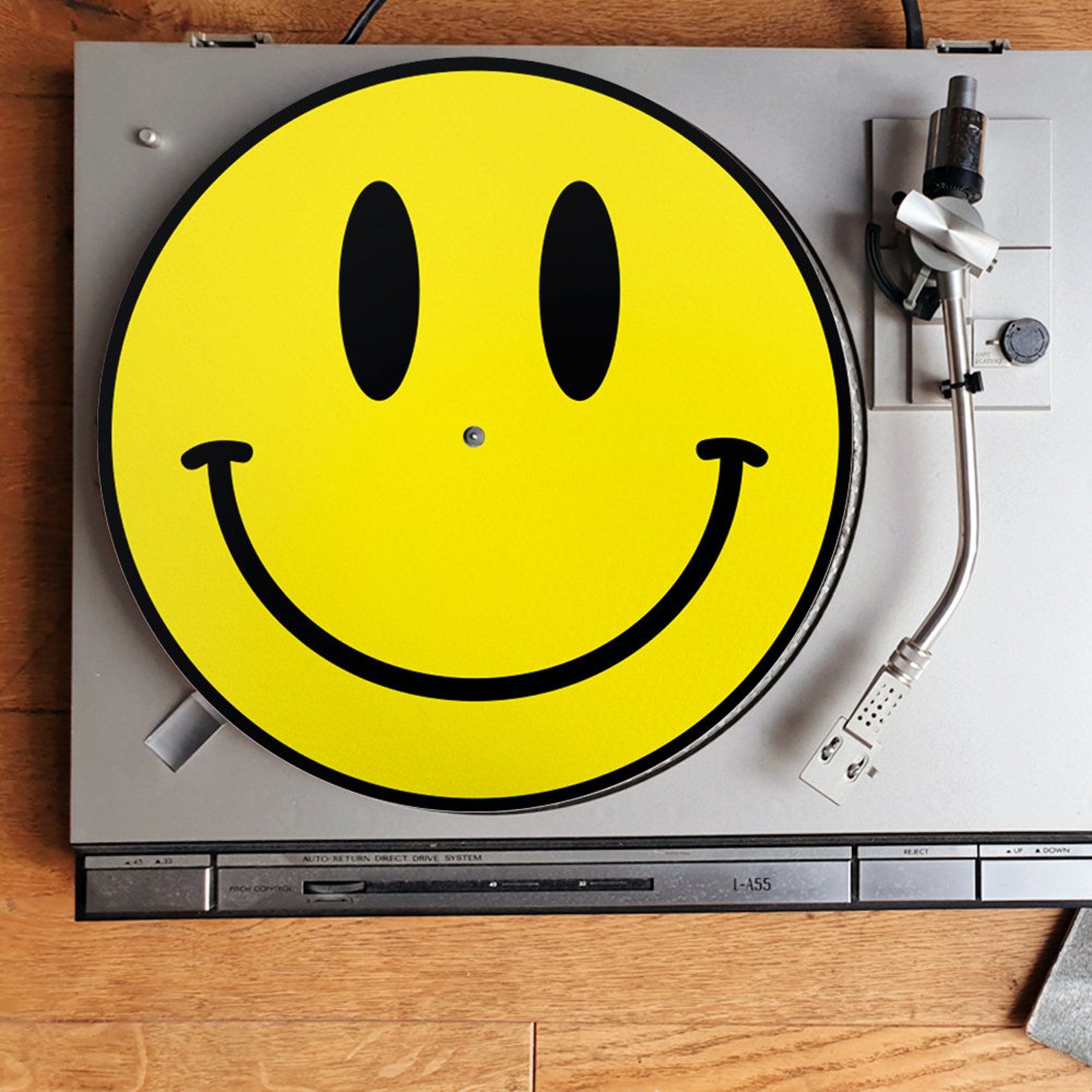 Acid Face Vinyl DJ Slipmat / Turntable SLIP MATS Smiley Etsy
