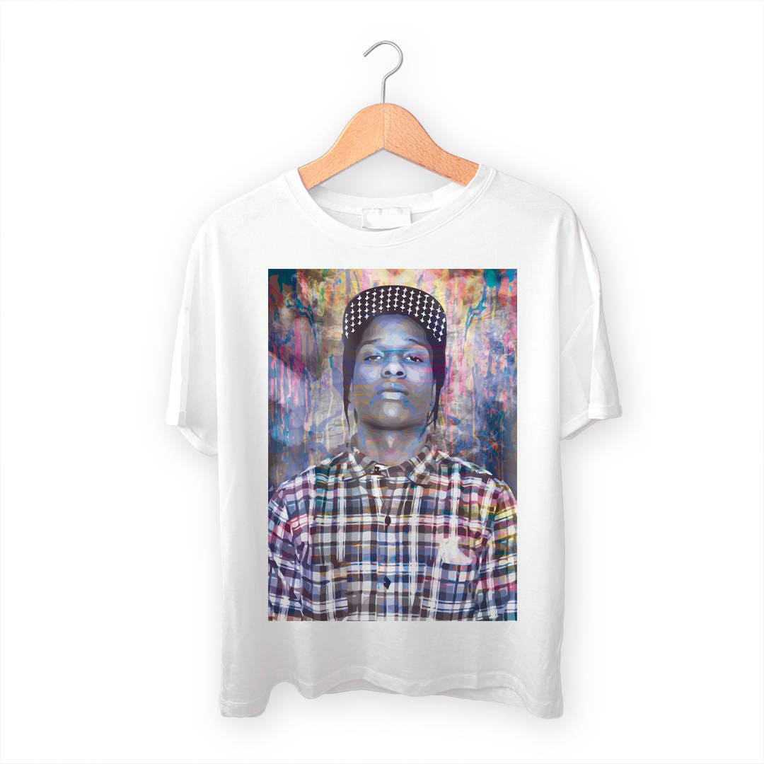 ASAP Rocky T-Shirt Original Art Tee S M L XL | Etsy