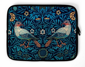 William Morris Birds Laptop case, laptop sleeve, laptop bag, Fits ALL Laptops 13" 14" 15" 16" 17"