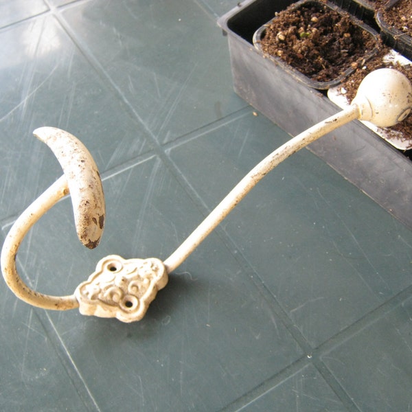 French Vintage Metal Coat Hook.
