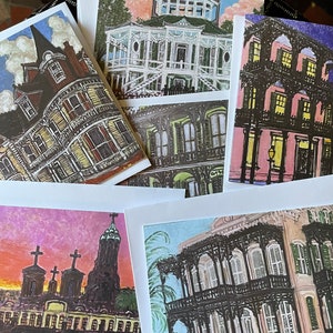 Houses of New Orleans notecards variety pack