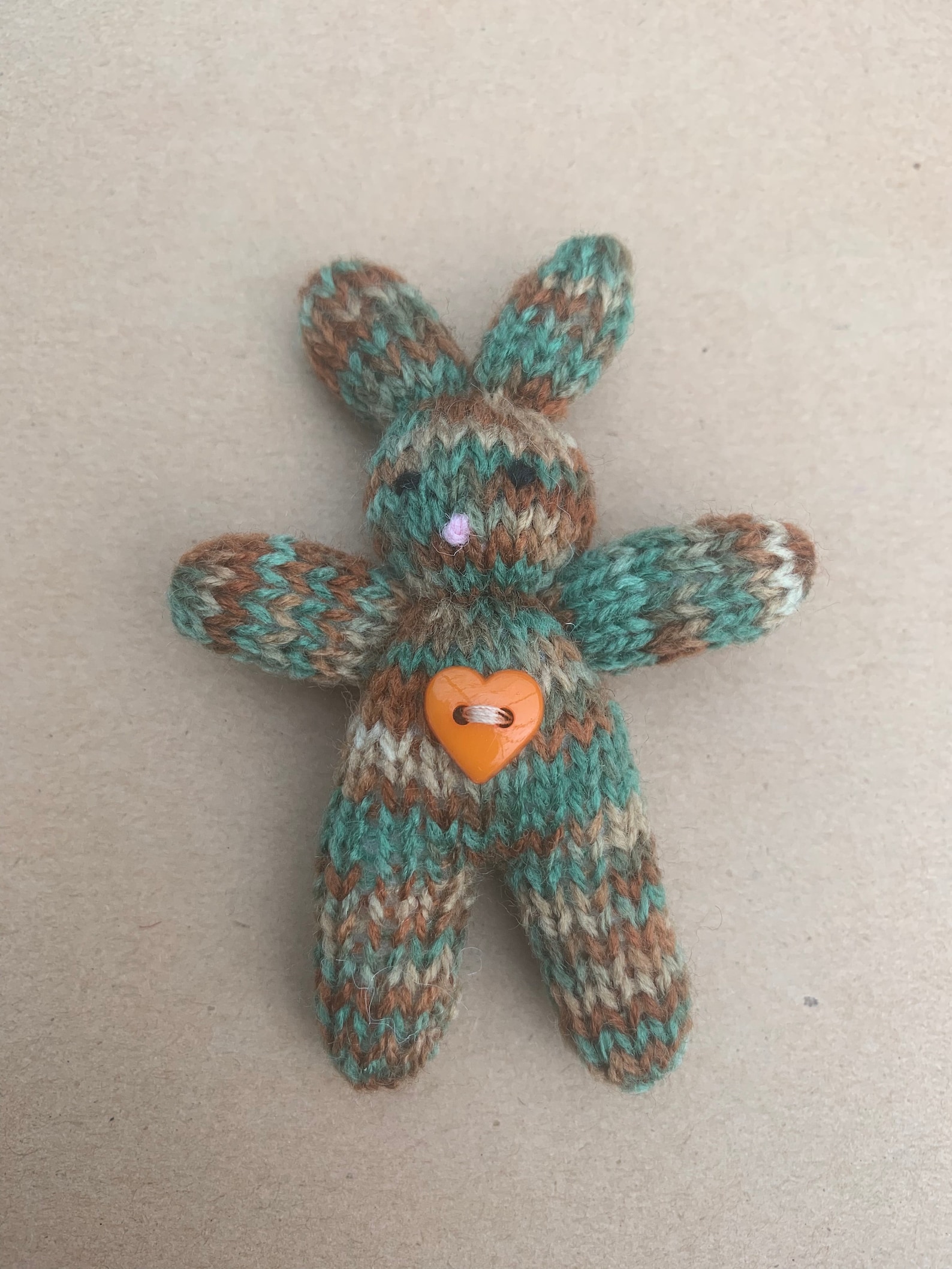 Mini Bunny Rabbit 9cm Knitted Various Colours - Etsy UK