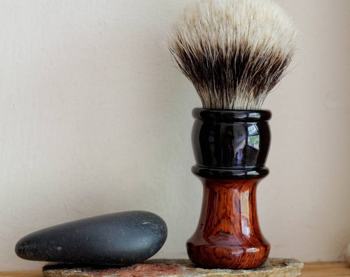 Exotic Wood Shaving Brush Handmade With Water Proofed Etsy
