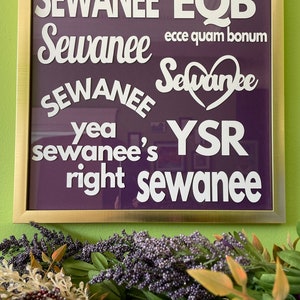 Sewanee Car Window Decals