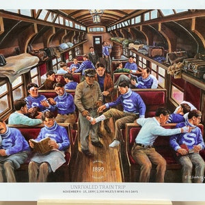 Sewanee 1899 Druki piłkarskie