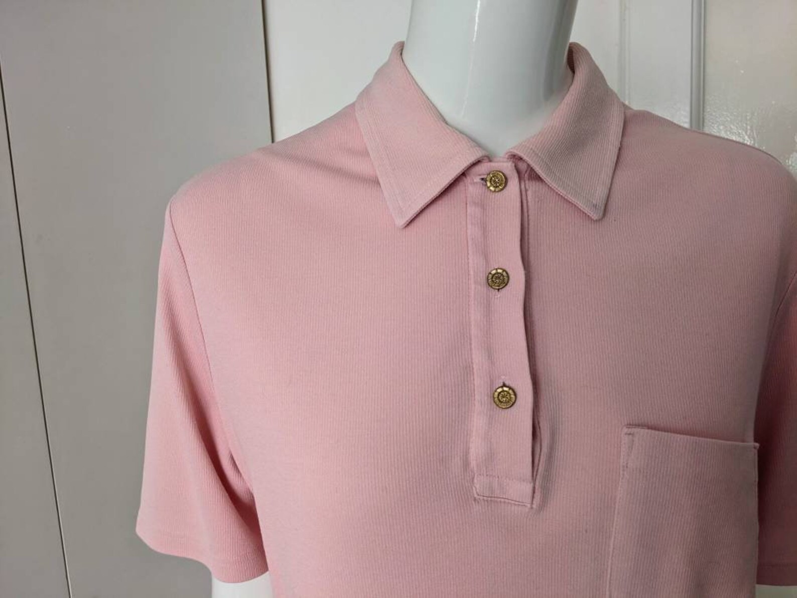 Vintage 90s Polo Shirt/pink Polo/women's Polo Shirt/st - Etsy UK