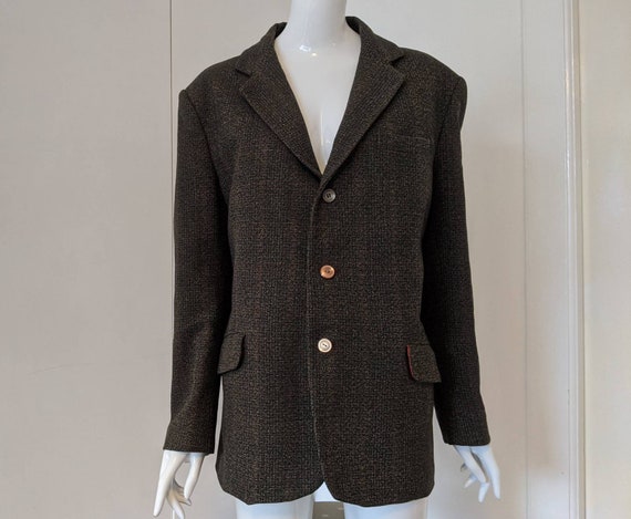 Vintage 60s Bute Tweed Jacket/Mens Tweed/Womens Cl