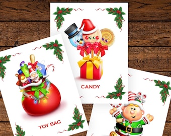Christmas Memory Card Game (DOWNLOAD & PRINT)